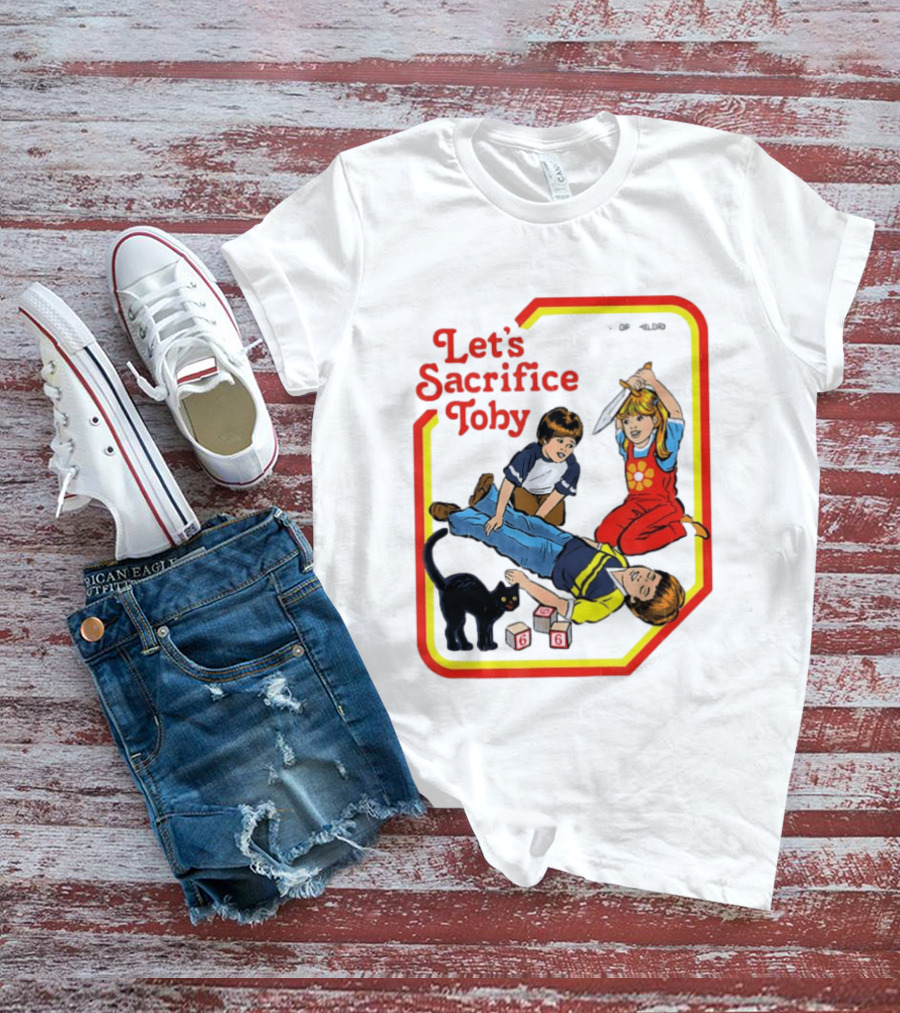 Let's Sacrifice Toby Steven Rhodes Retro Game T-Shirt