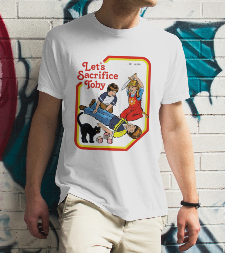 Let's Sacrifice Toby Steven Rhodes Retro Game T-Shirt
