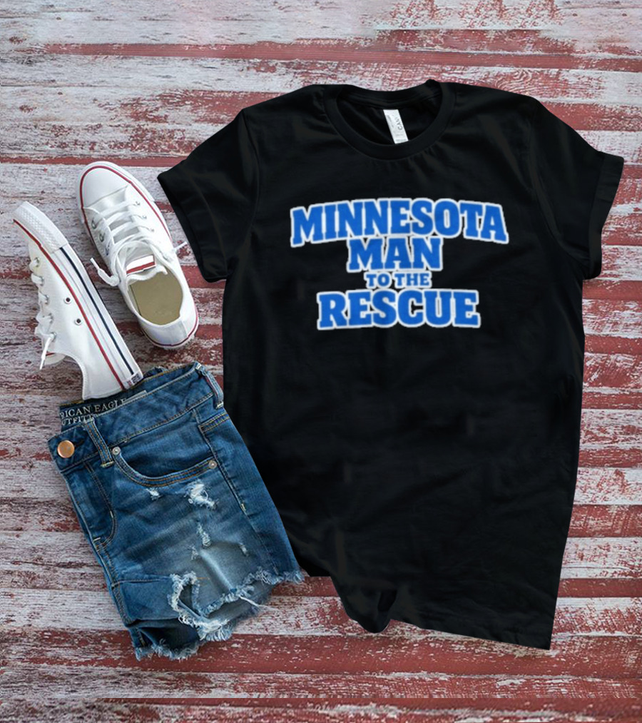 Minnesota Man To The Rescue Heroic Adventure T-Shirt