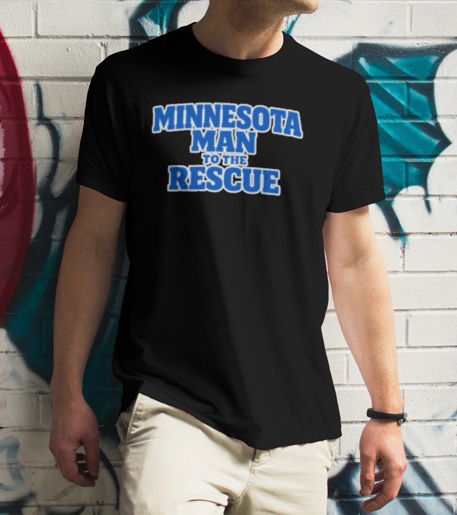Minnesota Man To The Rescue Heroic Adventure T-Shirt