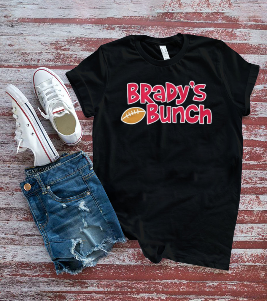 Brady's Bunch Buffalo Bills Football T-Shirt