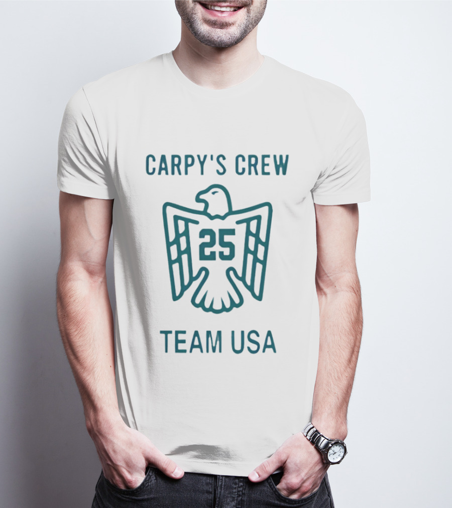 Carpy's Crew 25 Eagle Emblem Team USA T-Shirt