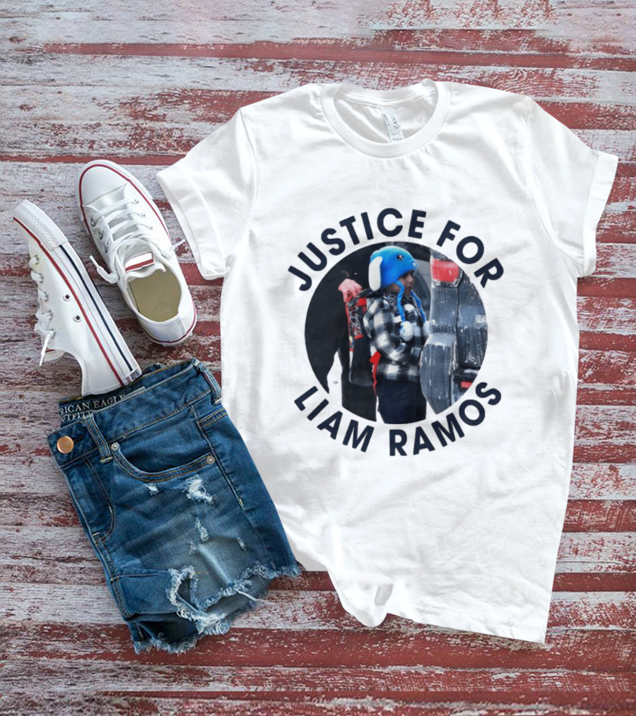 Justice For Liam Ramos Abolish Ice Protest T-Shirt