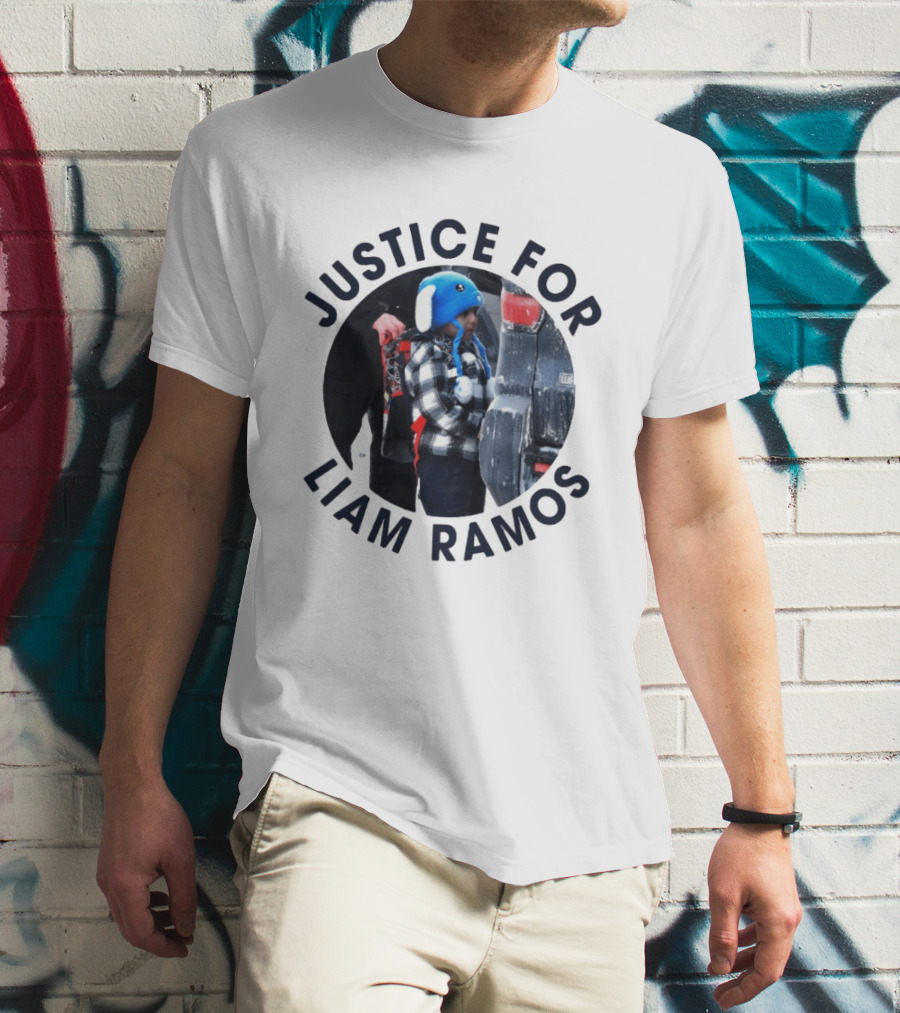 Justice For Liam Ramos Abolish Ice Protest T-Shirt