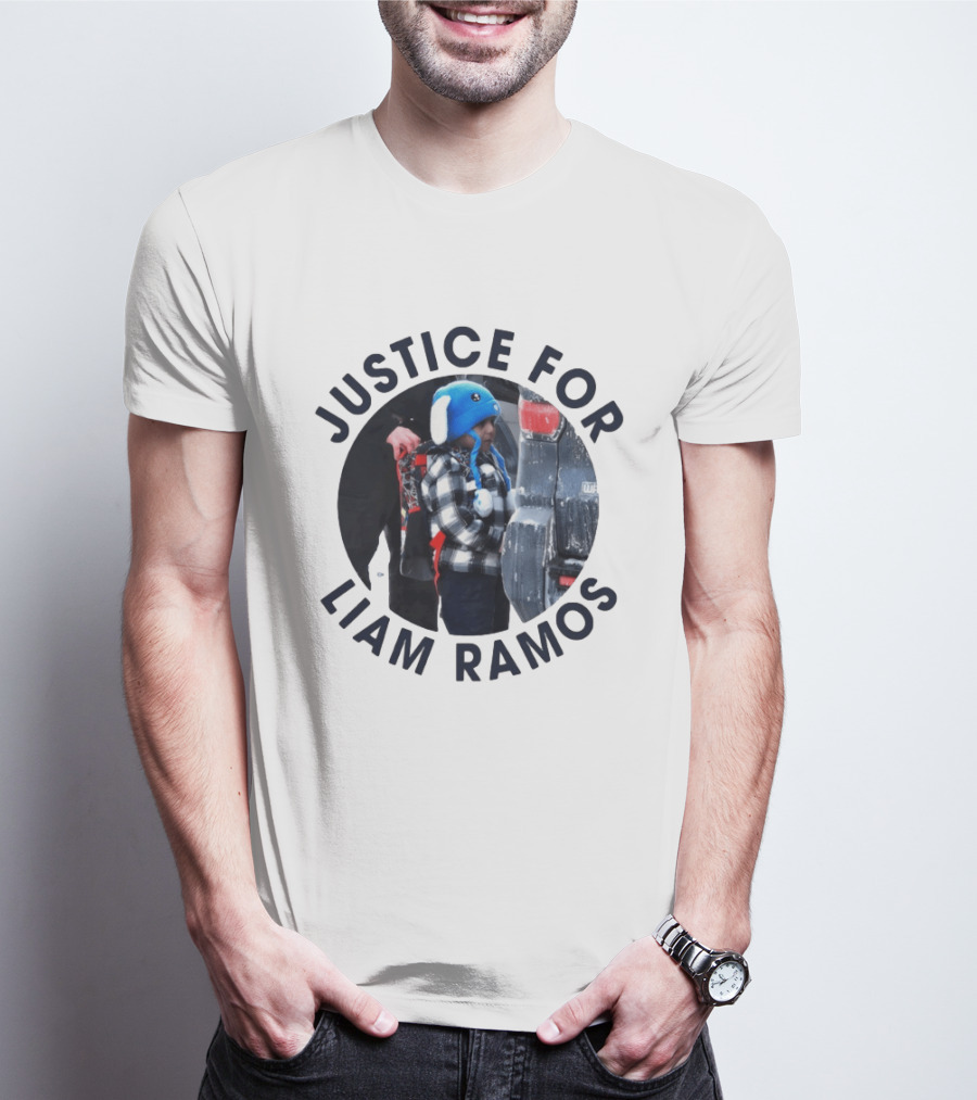 Justice For Liam Ramos Abolish Ice Protest T-Shirt