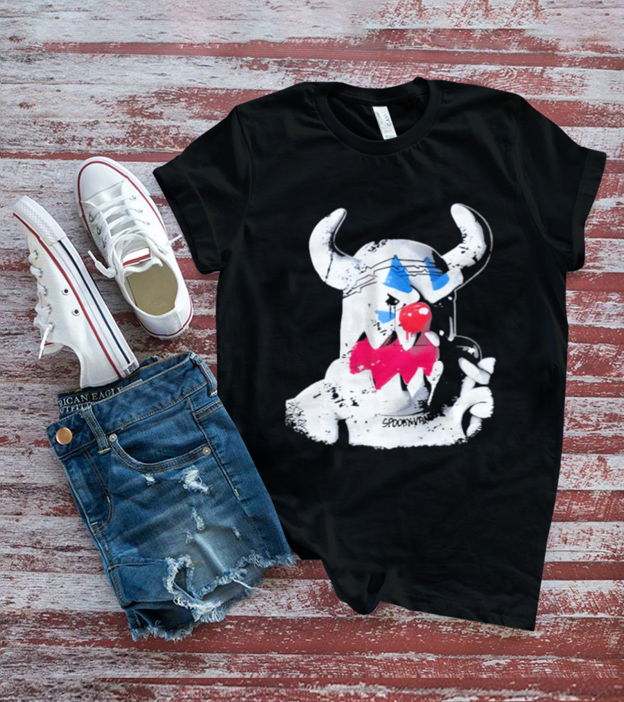 Spooky Woods Vameee 2026 Monster Clown Mask T-Shirt