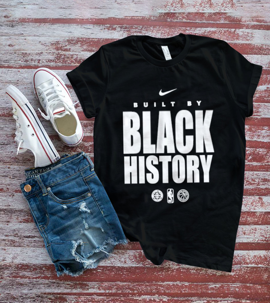 Nike Built By Black History San Antonio Spurs NBA T-Shirt