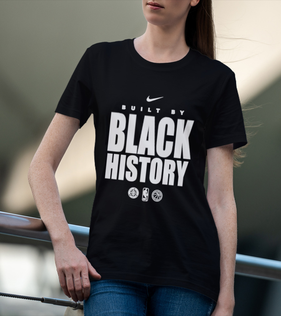 Nike Built By Black History San Antonio Spurs NBA T-Shirt