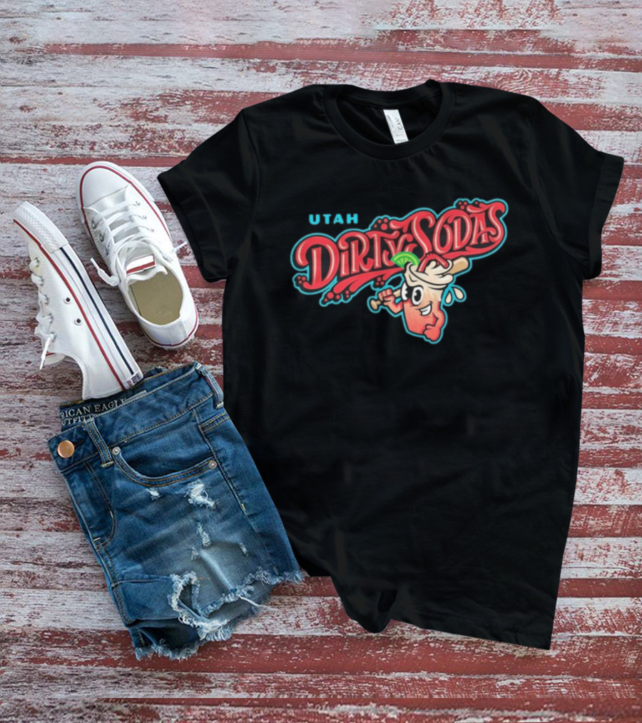 2026 Salt Lake Bees Utah Dirty Sodas Cream T-Shirt