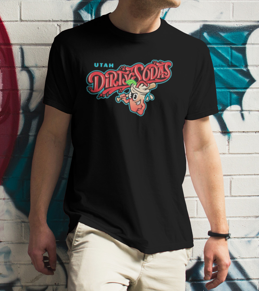 2026 Salt Lake Bees Utah Dirty Sodas Cream T-Shirt