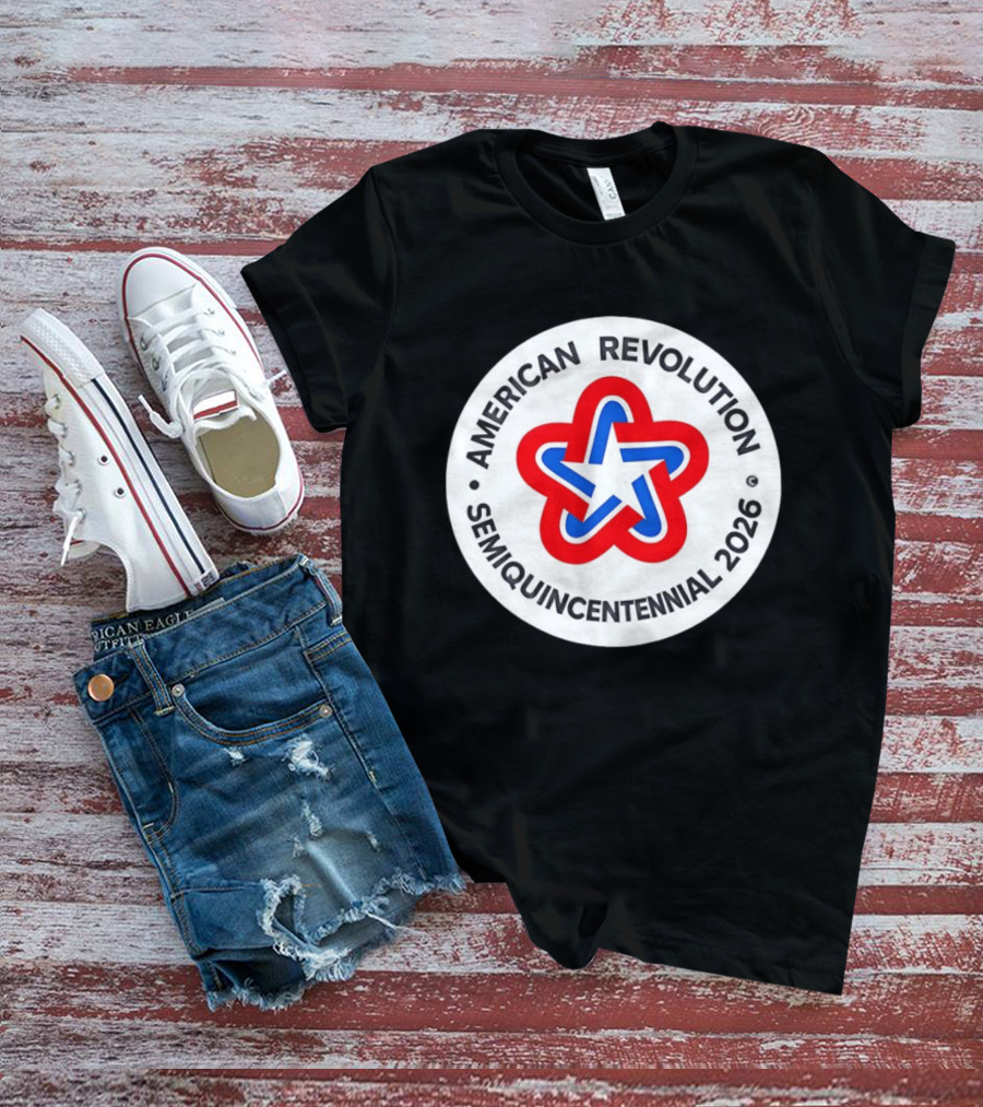 American Revolution Semiquincentennial 2026 Star T-Shirt
