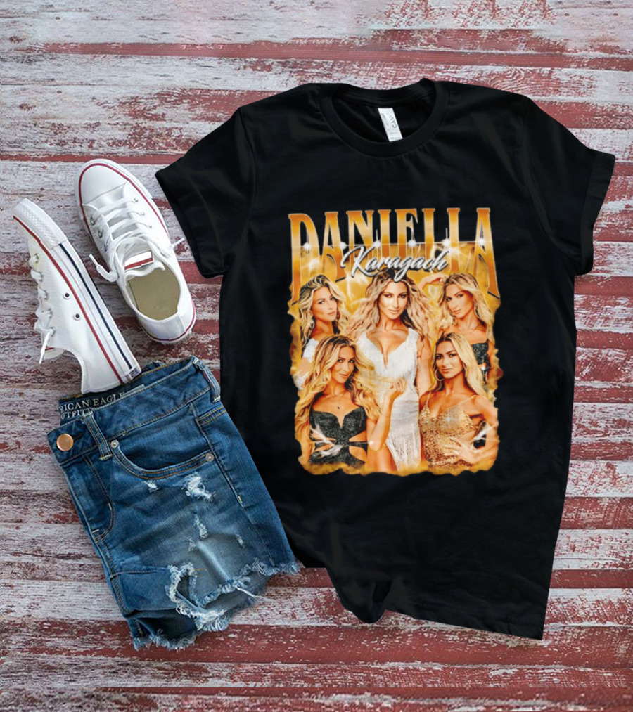 Daniella Karagach Bootleg Glam Look Sparkle T-Shirt