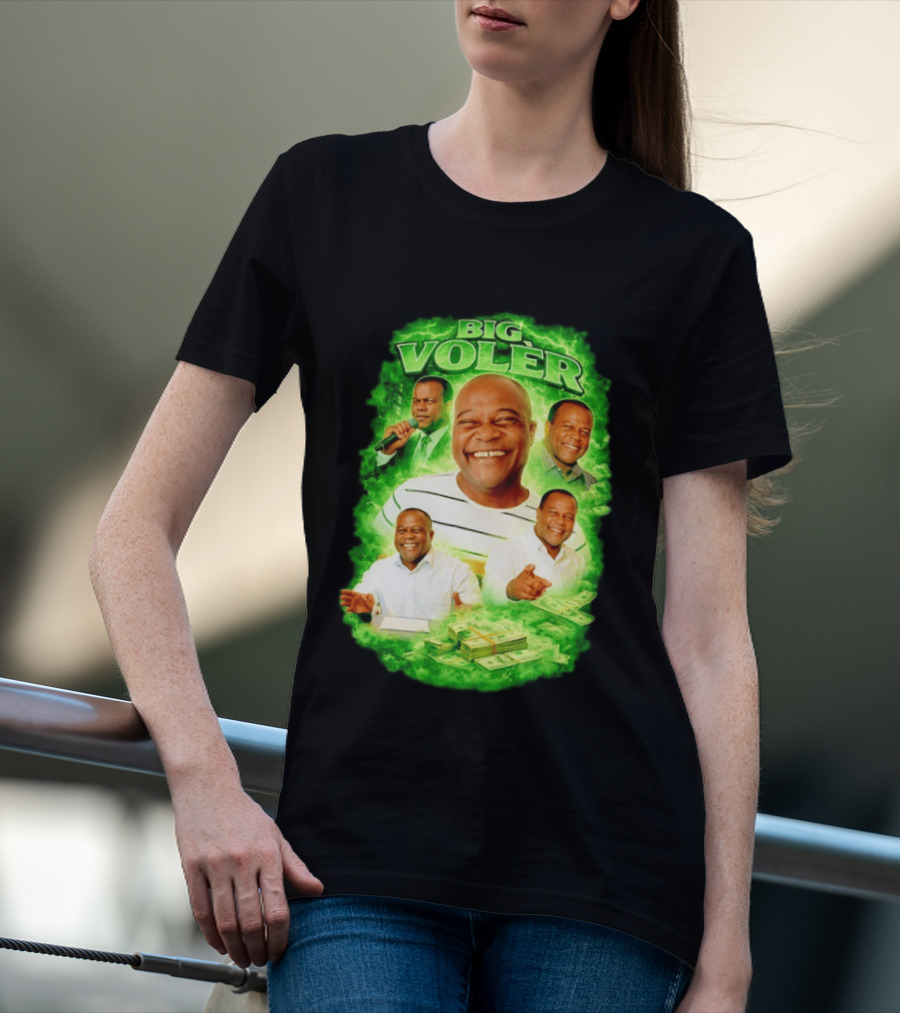 Big Voler Smiling Persona With Money And Singing T-Shirt