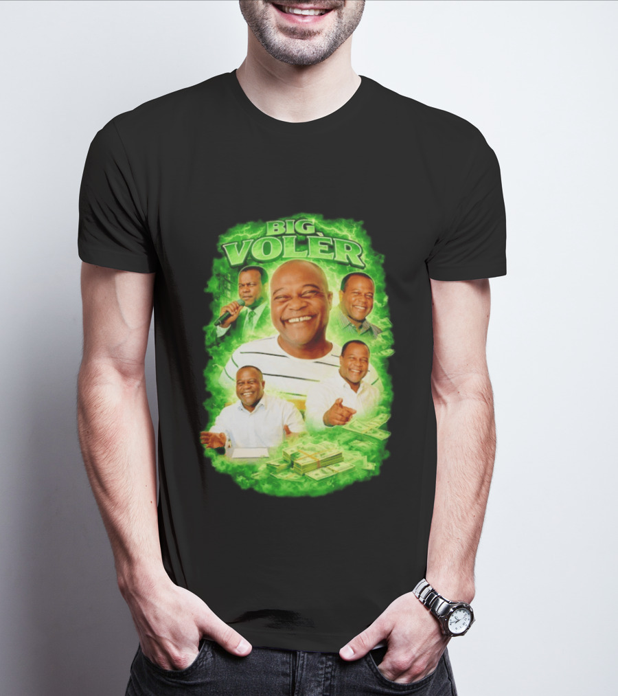 Big Voler Smiling Persona With Money And Singing T-Shirt