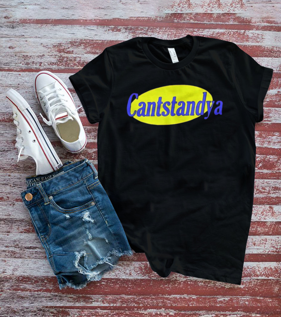 Cantstandya Classic Bold Text Oval T-Shirt