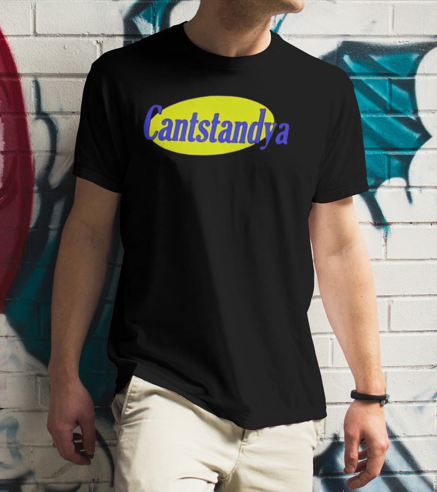 Cantstandya Classic Bold Text Oval T-Shirt