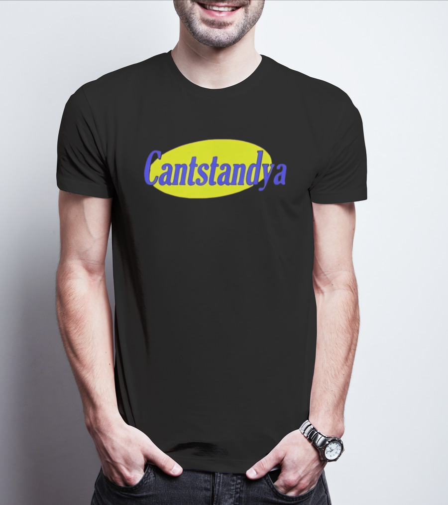 Cantstandya Classic Bold Text Oval T-Shirt