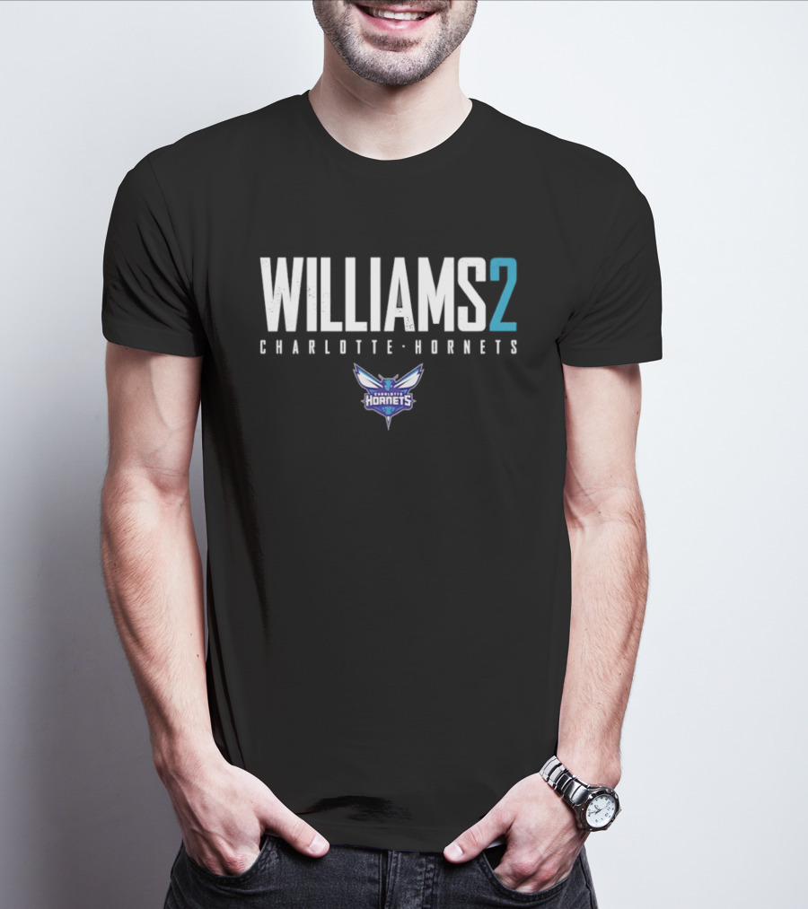 Williams 2 Charlotte Hornets T-Shirt