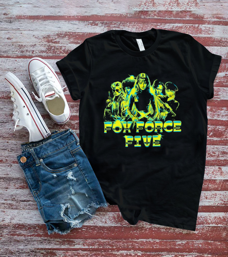 Fox Force Five Pulp Fiction Inspired Team T-Shirt