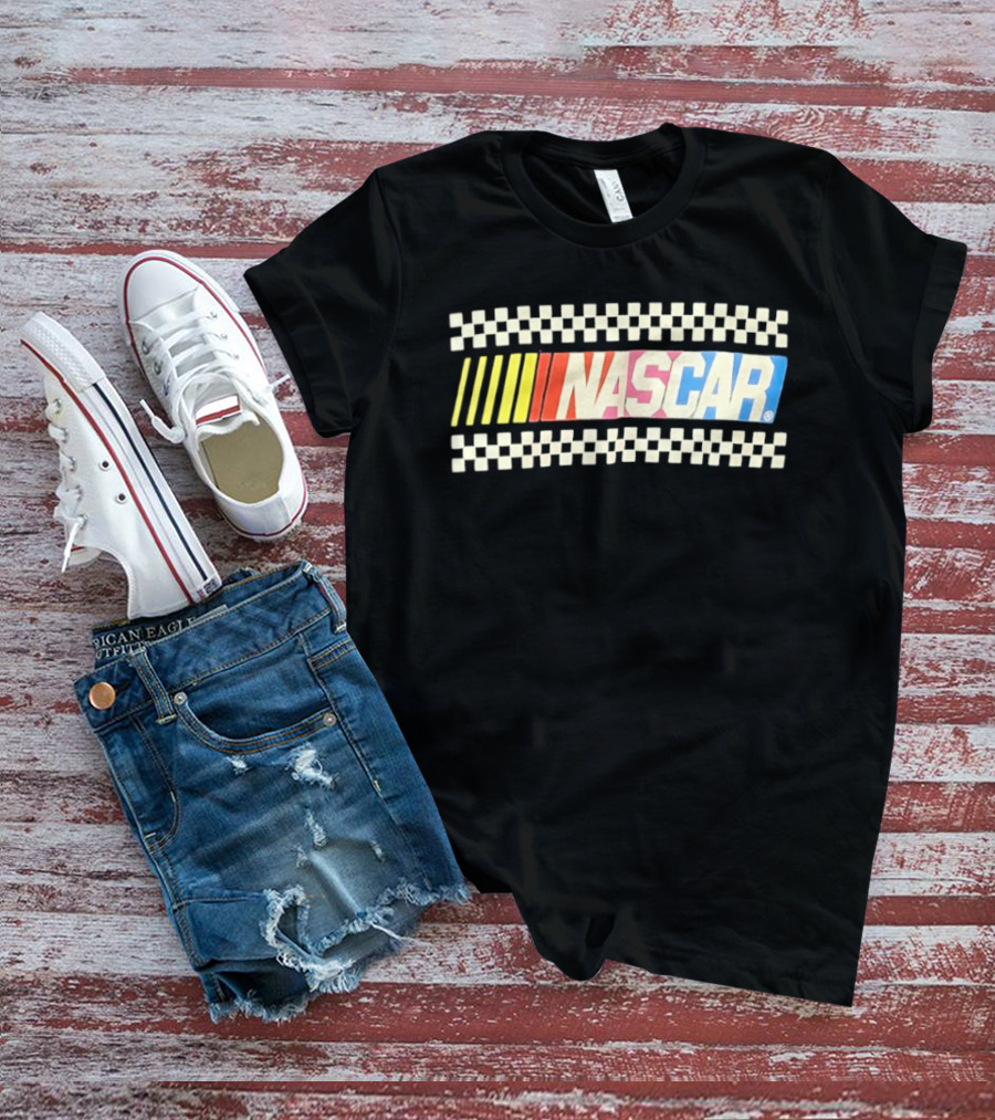 NASCAR Checkered Flag Iconic Racing T-Shirt