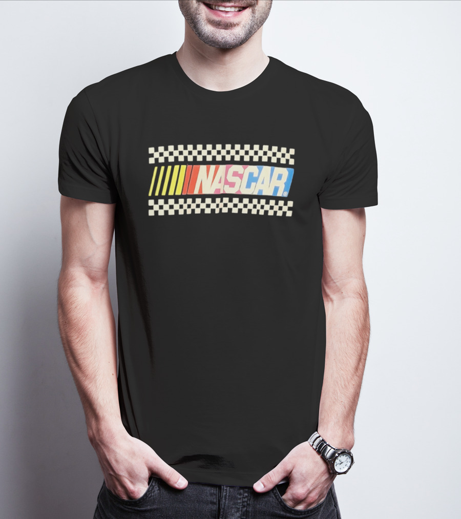 NASCAR Checkered Flag Iconic Racing T-Shirt