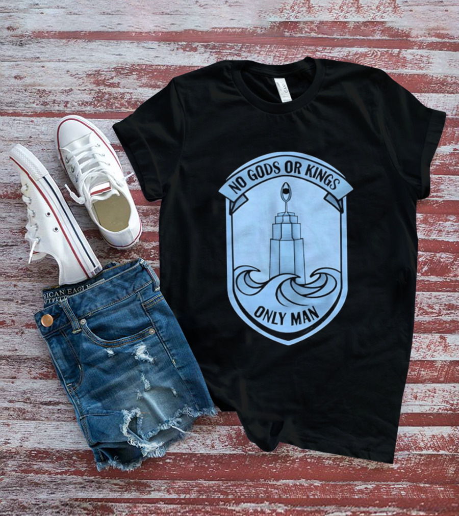 Bioshock No Gods Or Kings Only Man Rapture Lighthouse Crest T-Shirt