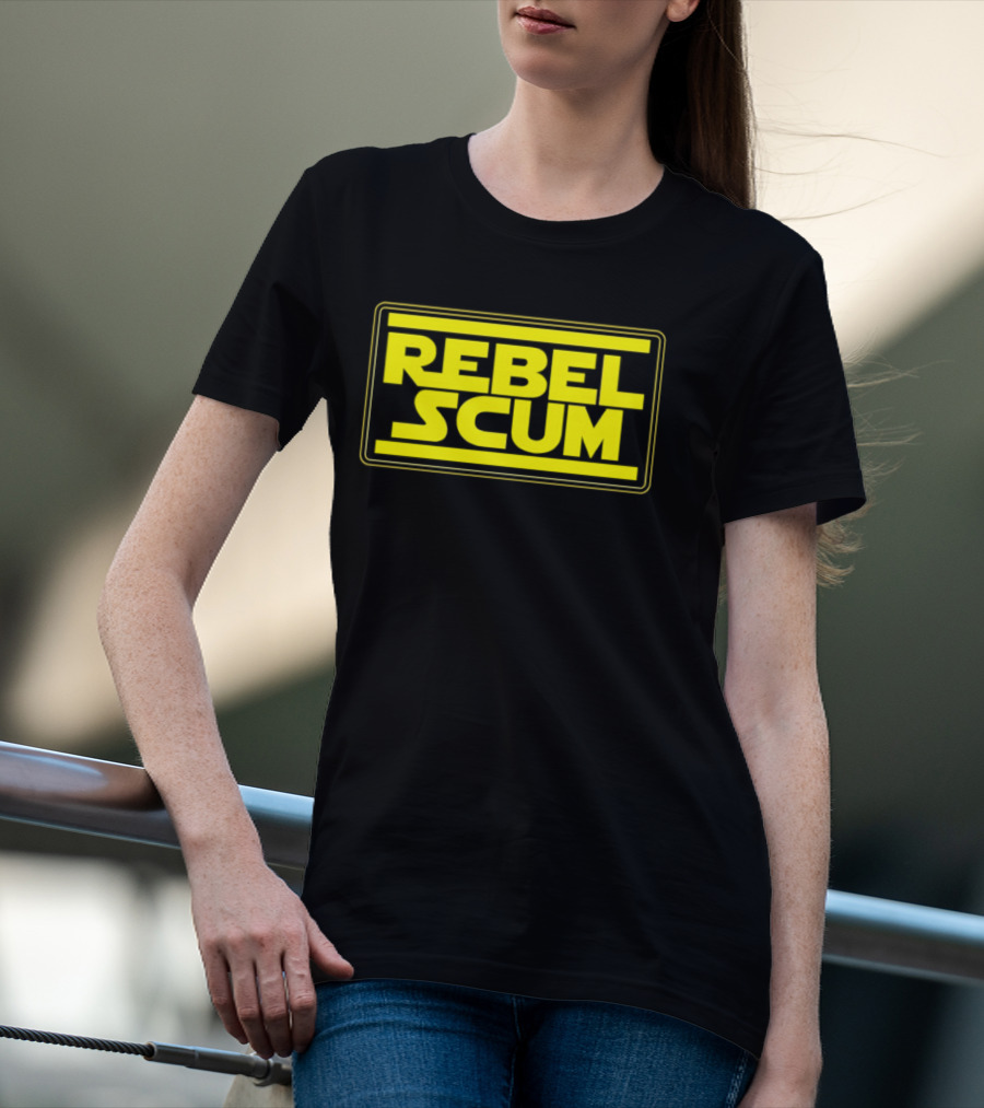 Rebel Scum Star Wars Inspired Yellow T-Shirt