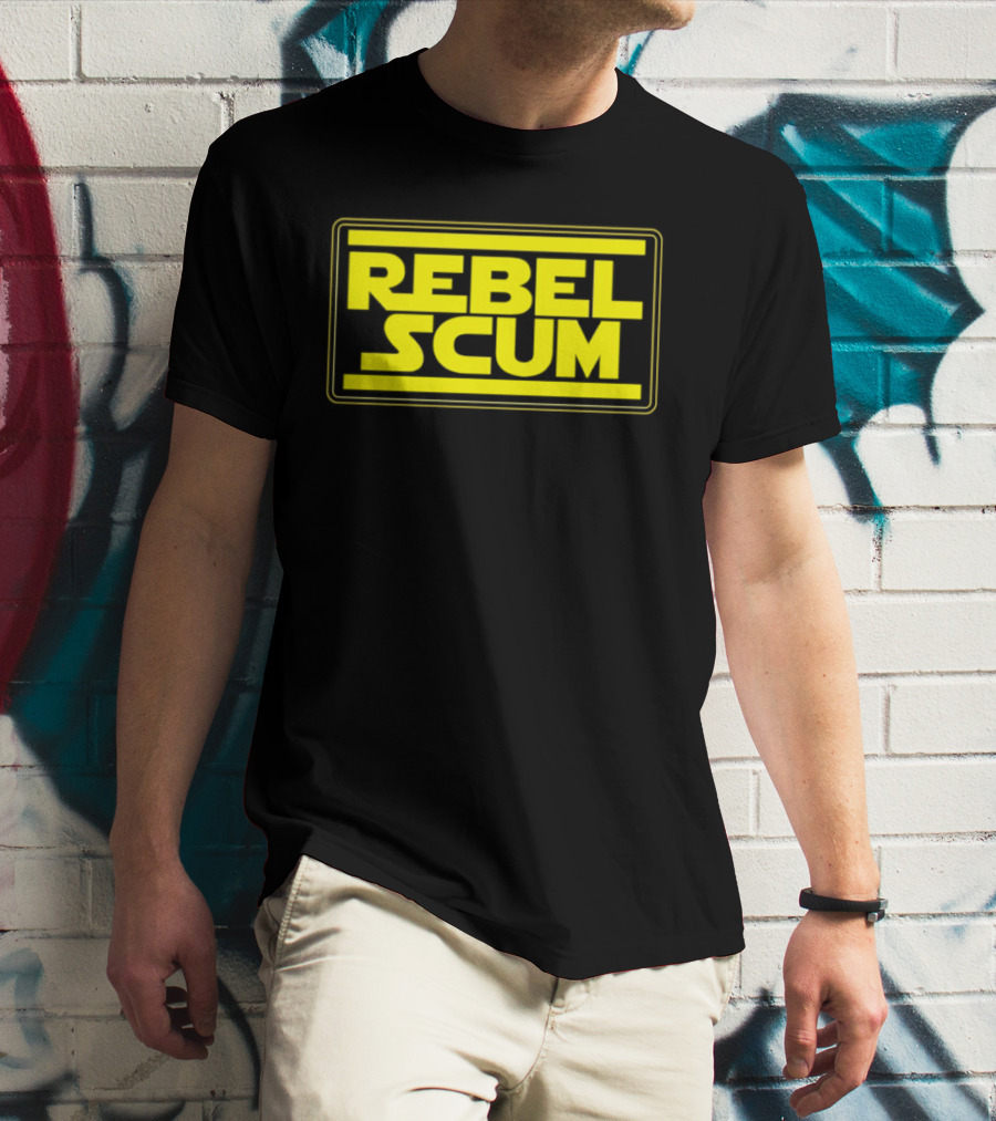 Rebel Scum Star Wars Inspired Yellow T-Shirt
