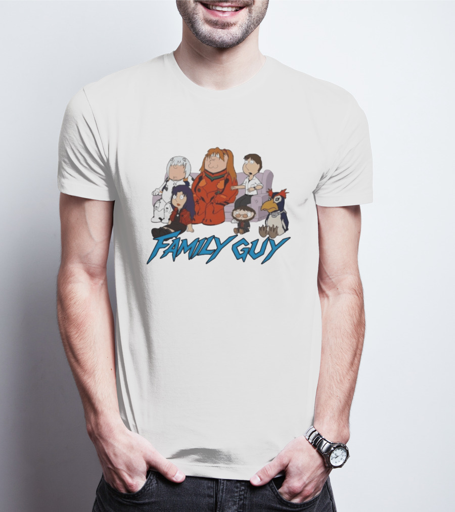 Family Guy Characters Anime T-Shirt