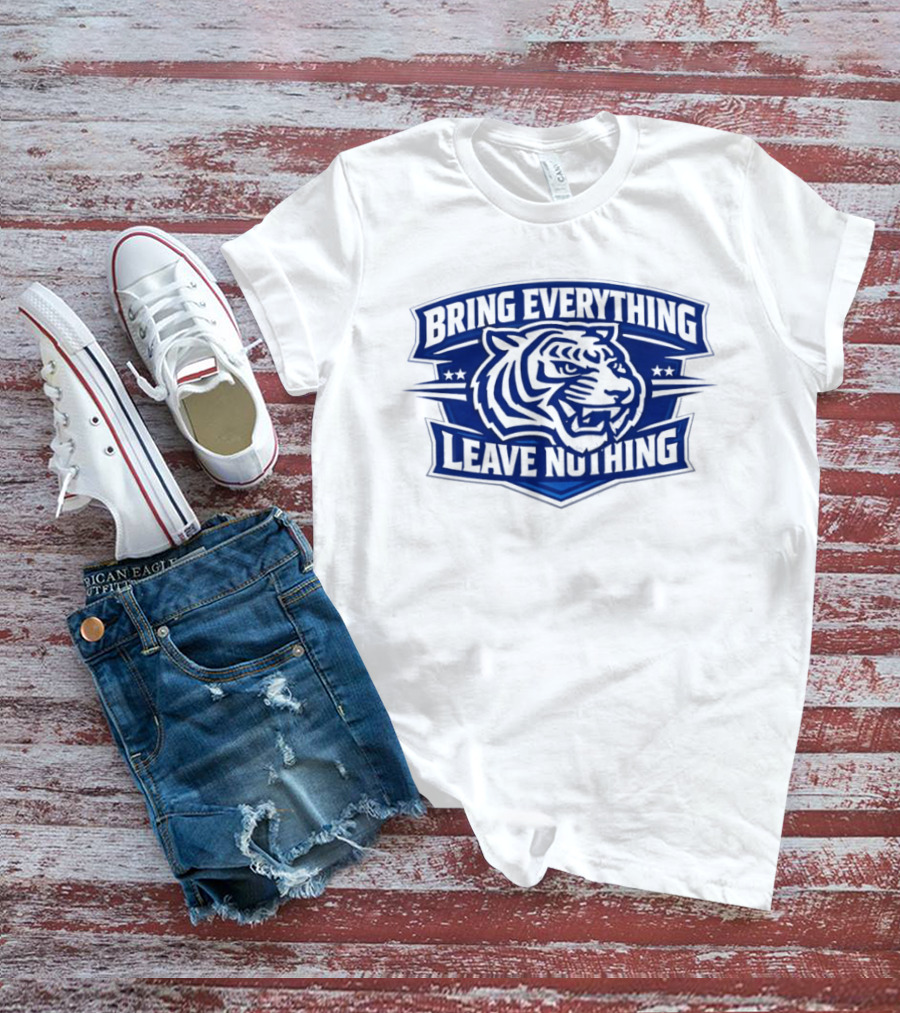 Bring Everything Leave Nothing Tiger T-Shirt