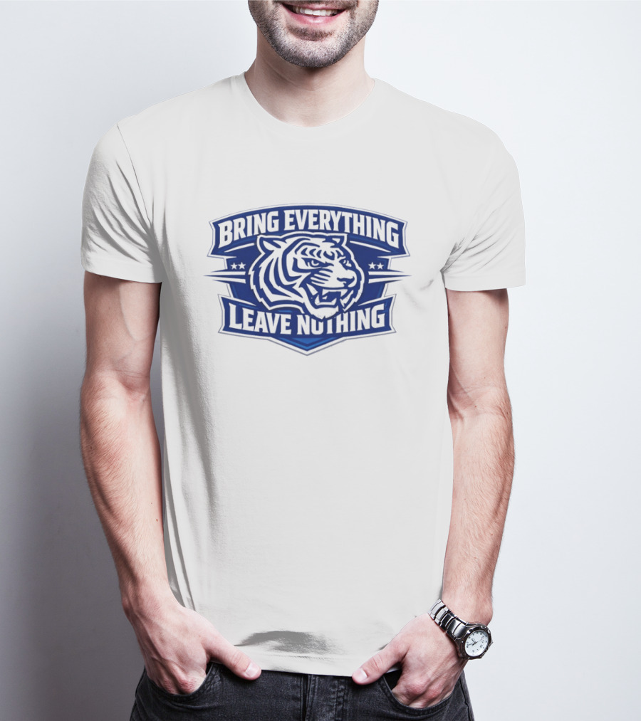 Bring Everything Leave Nothing Tiger T-Shirt