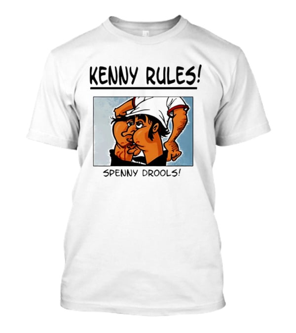 Kenny Rules Spenny Drools Cartoon Rivalry T-Shirt