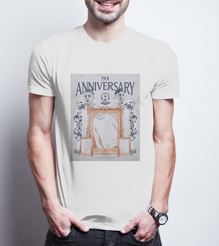1901 Tottenham Hotspur FA Cup Winners Anniversary T-Shirt