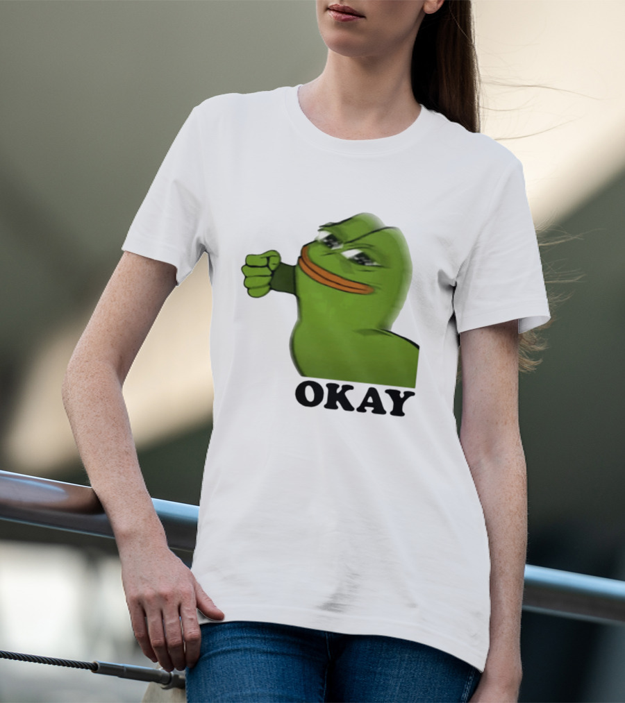 Okay Pepe Frog Punching Nazis Kid T-Shirt