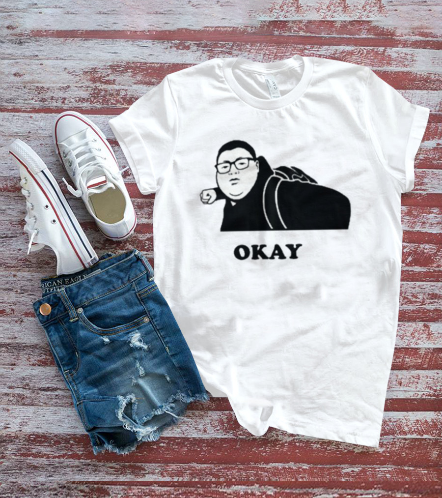 Young Man Okay Anti ICE Protest Okay Punching Gesture T-Shirt