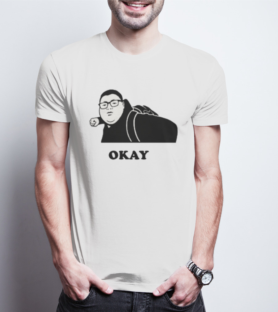 Young Man Okay Anti ICE Protest Okay Punching Gesture T-Shirt
