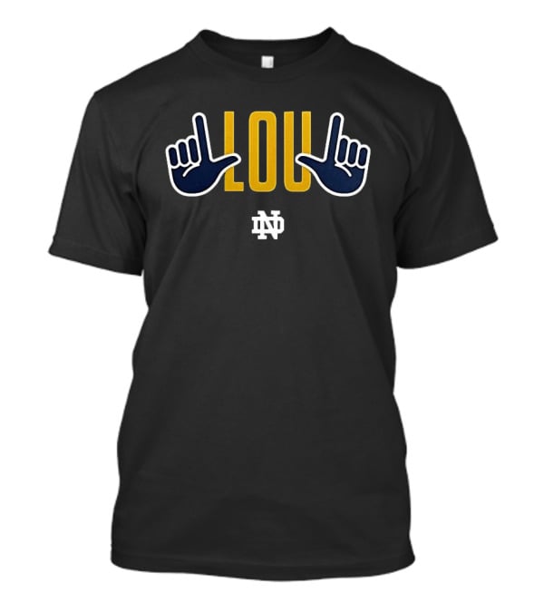 Lou Holtz Notre Dame Irish Legend ND T-Shirt