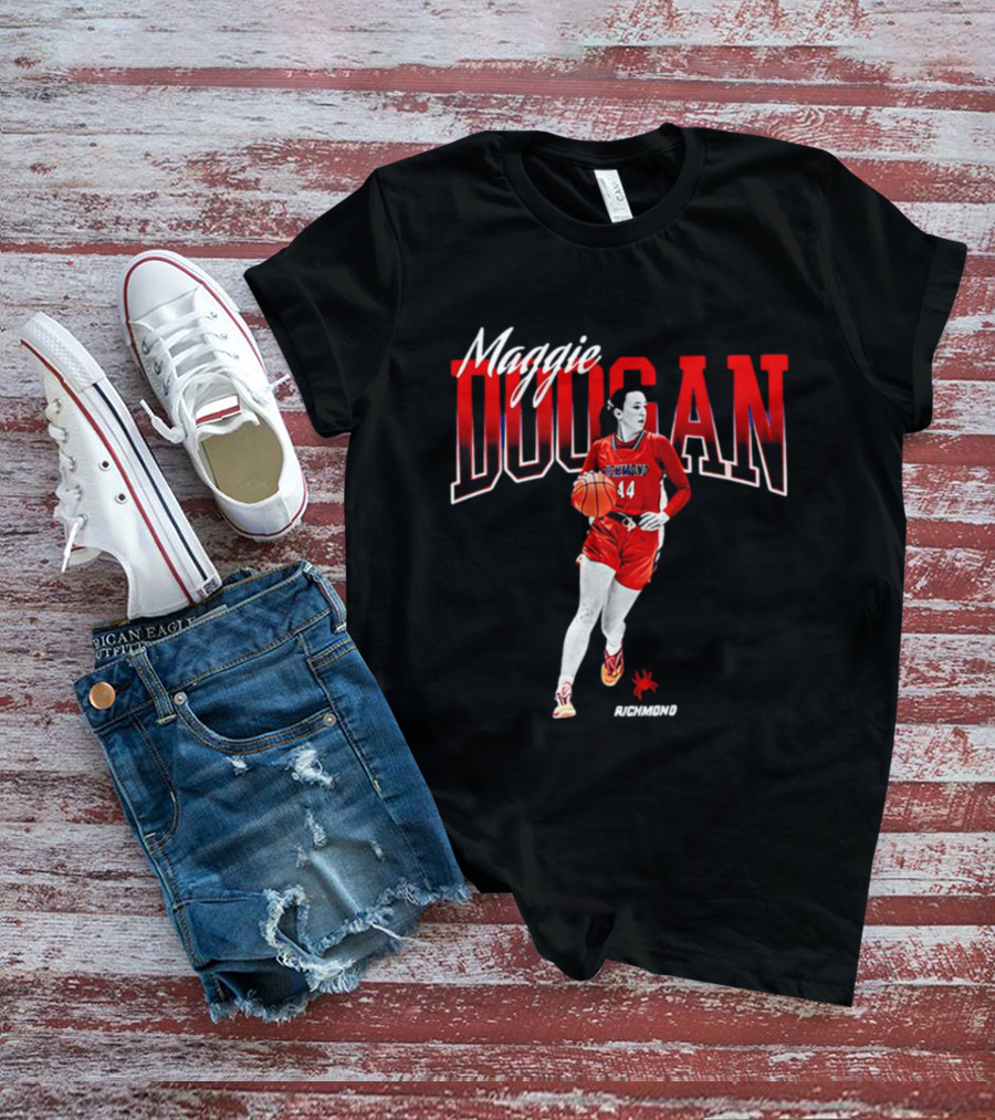 Maggie Doogan Richmond Basketball Number 44 T-Shirt