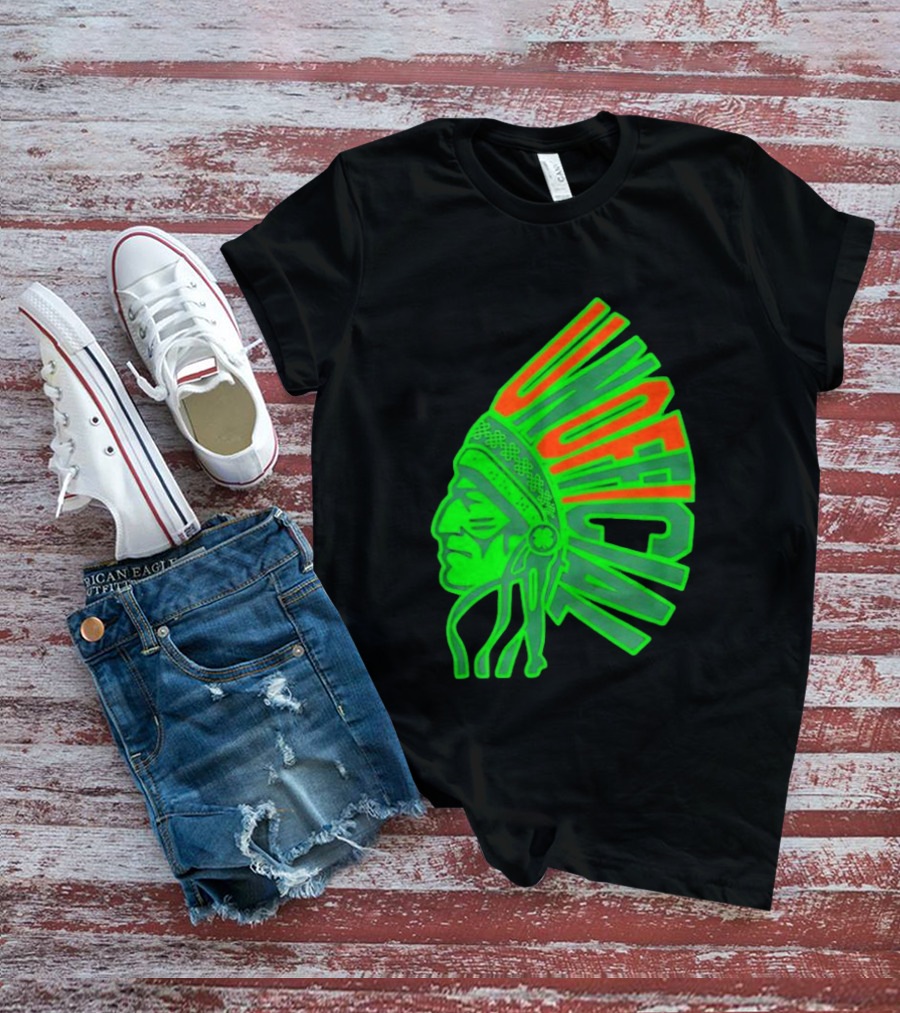 Illinois Fighting Illini Unofficial St. Patrick's Day Chief Illiniwek T-Shirt