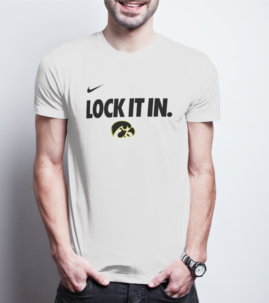 Nike Iowa Hawkeyes Lock It T-Shirt