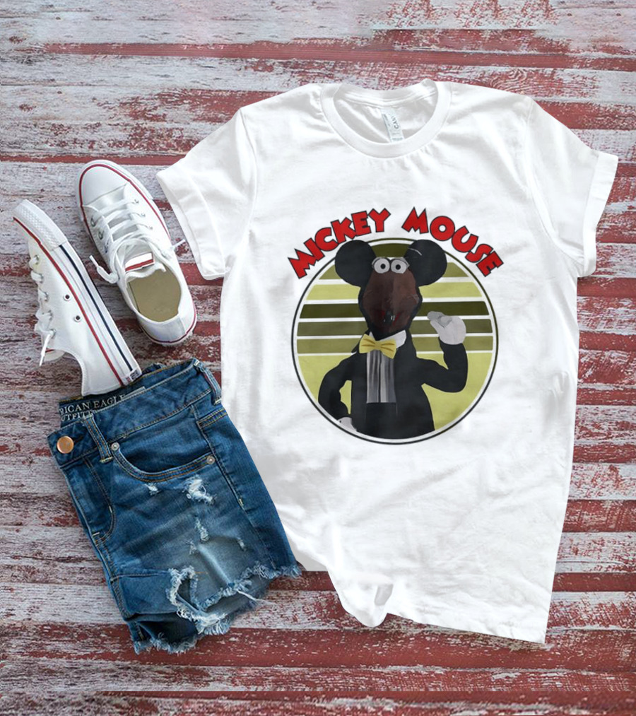 Rizzo The Rat Mickey Mouse Mashup The Muppets Show T-Shirt