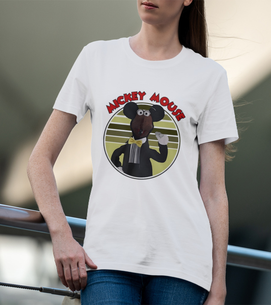 Rizzo The Rat Mickey Mouse Mashup The Muppets Show T-Shirt