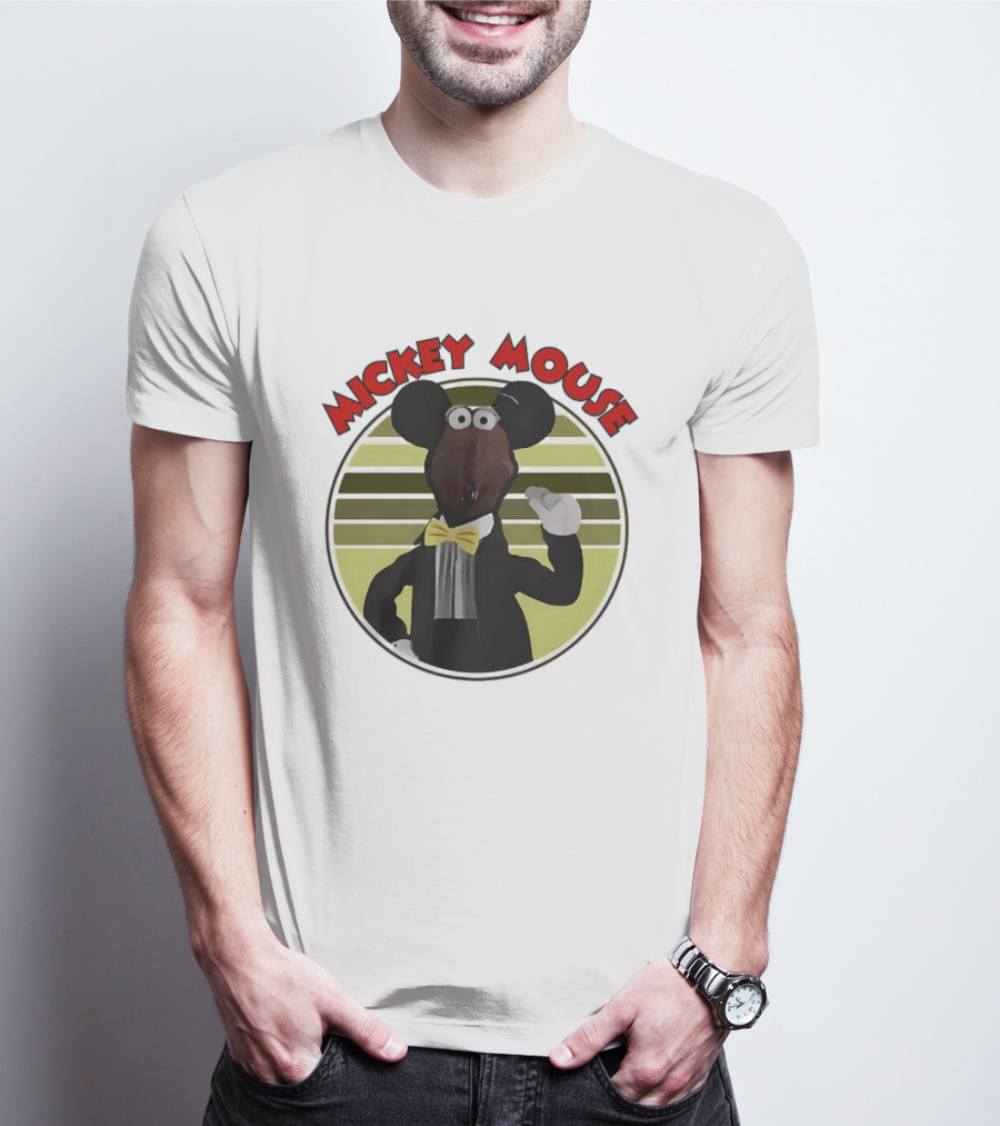Rizzo The Rat Mickey Mouse Mashup The Muppets Show T-Shirt