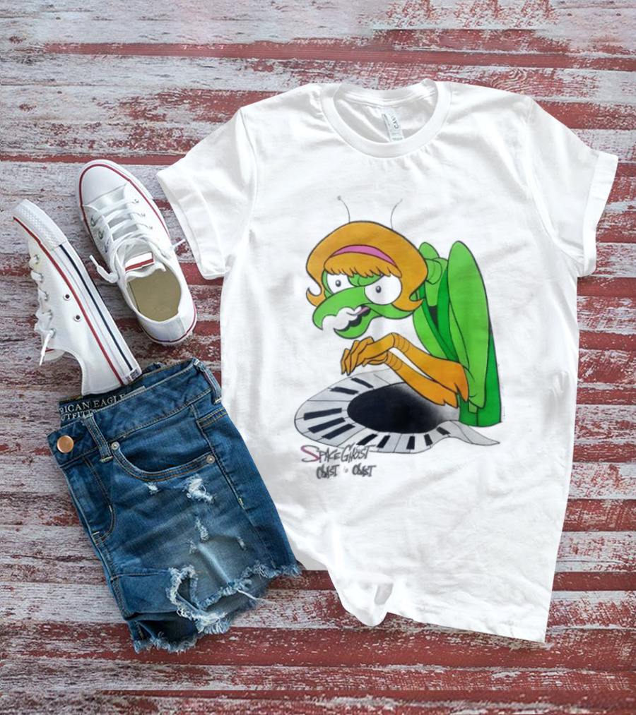 Space Ghost Coast To Coast Zorak Playing Piano T-Shirt