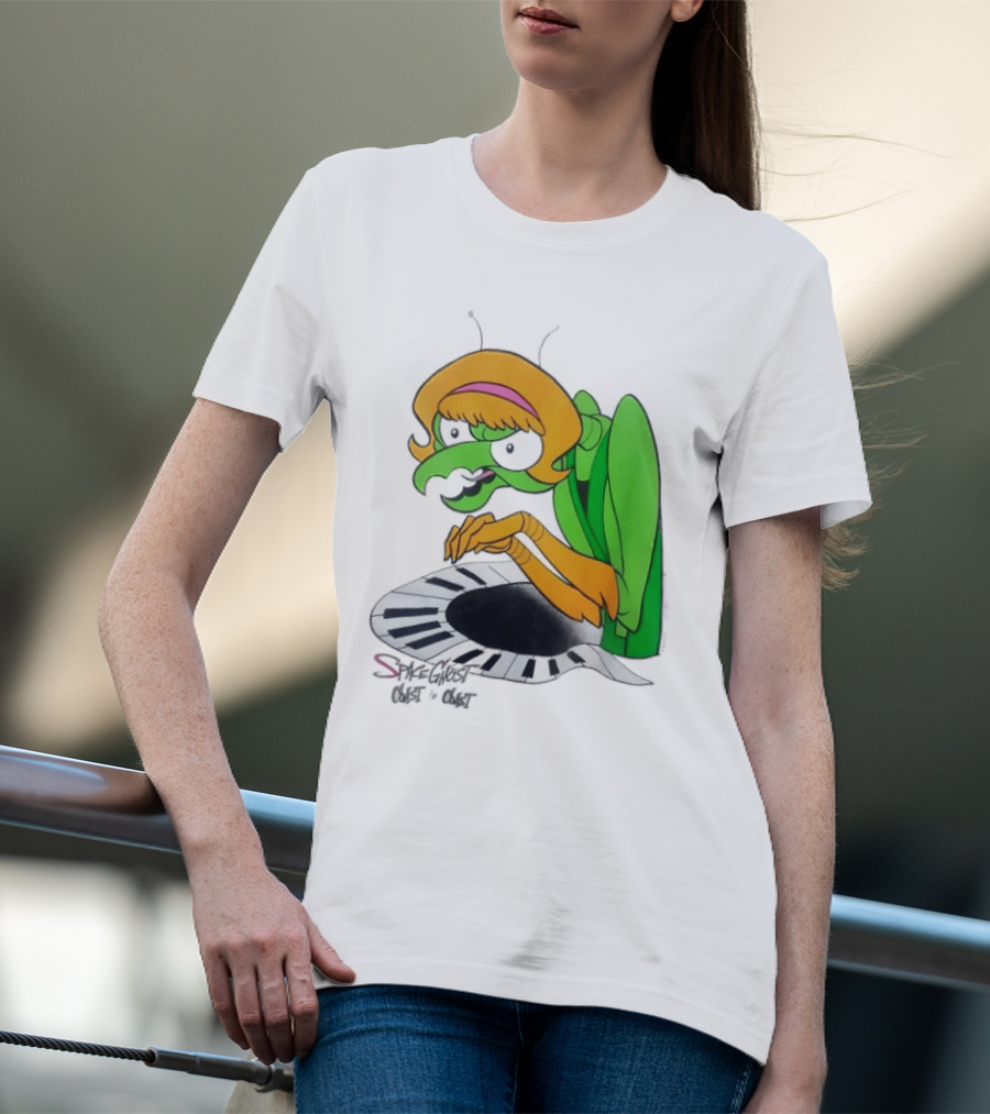 Space Ghost Coast To Coast Zorak Playing Piano T-Shirt