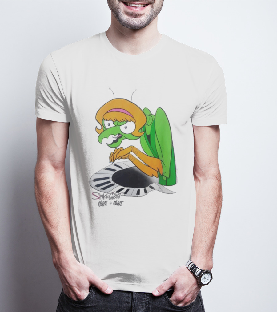 Space Ghost Coast To Coast Zorak Playing Piano T-Shirt