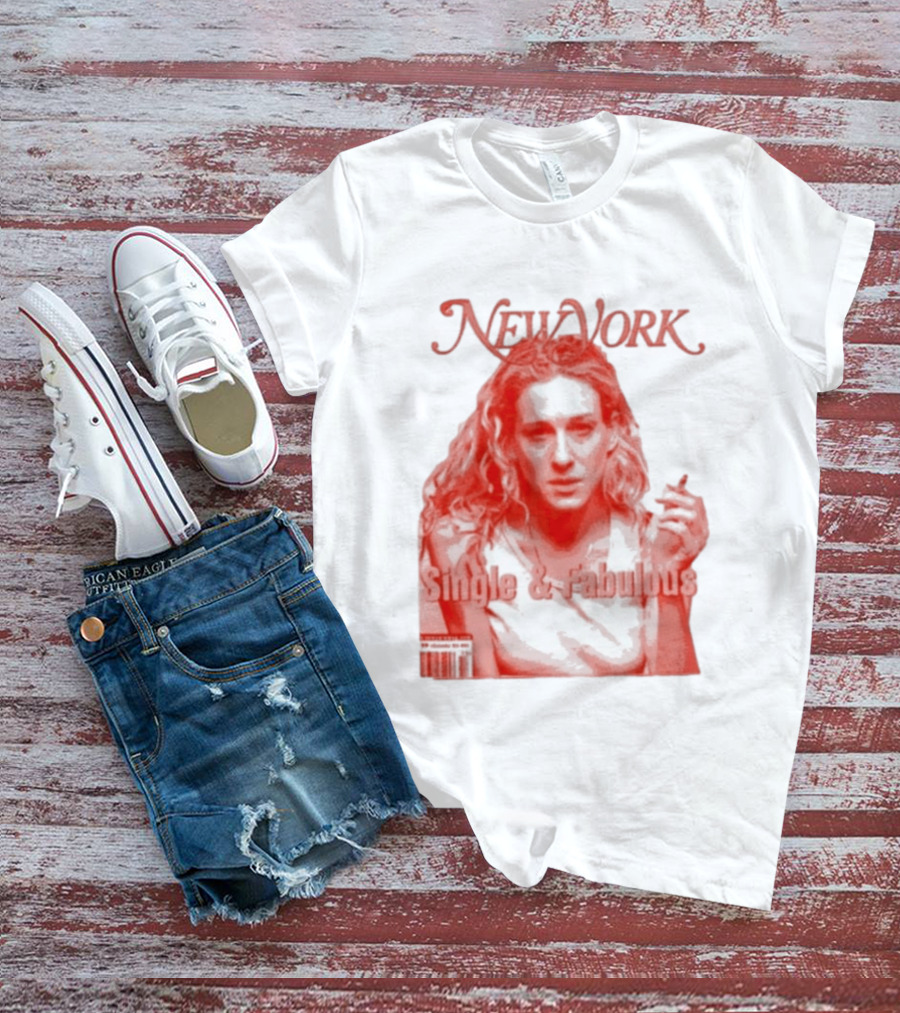 New York Single And Fabulous Magazine Cover T-Shirt