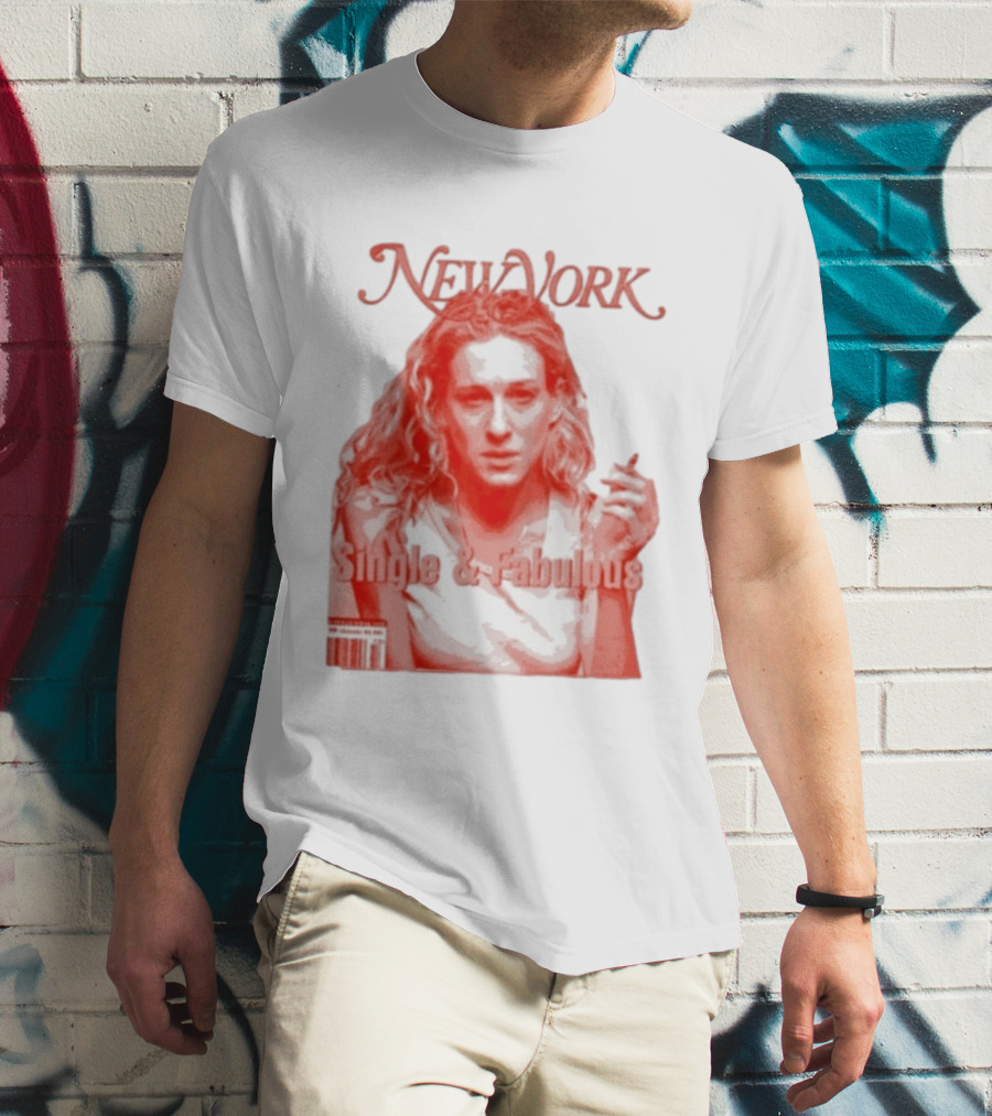 New York Single And Fabulous Magazine Cover T-Shirt