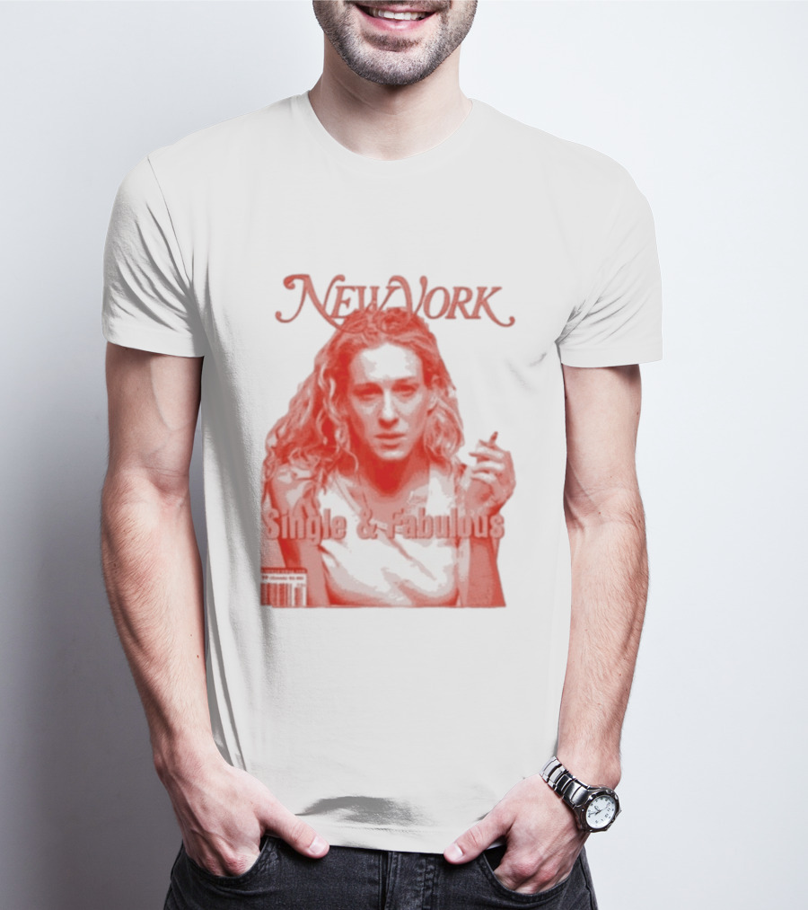 New York Single And Fabulous Magazine Cover T-Shirt