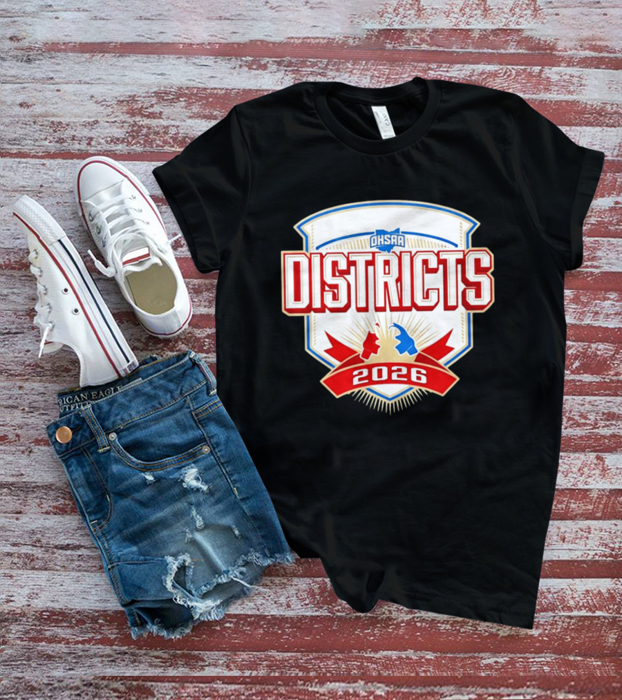 OHSAA 2026 Boys Wrestling Districts T-Shirt